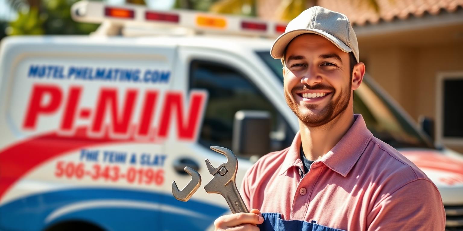 Aqua Mechanical technician with service van